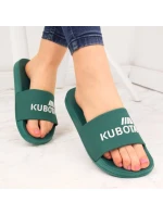 Plážové žabky bazén základní zelená Kubota