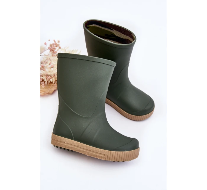 Dětské holínky Wave Zelené model 21642726 - Boto Dětské holínky Wave Zelené model 21642726 - Boto