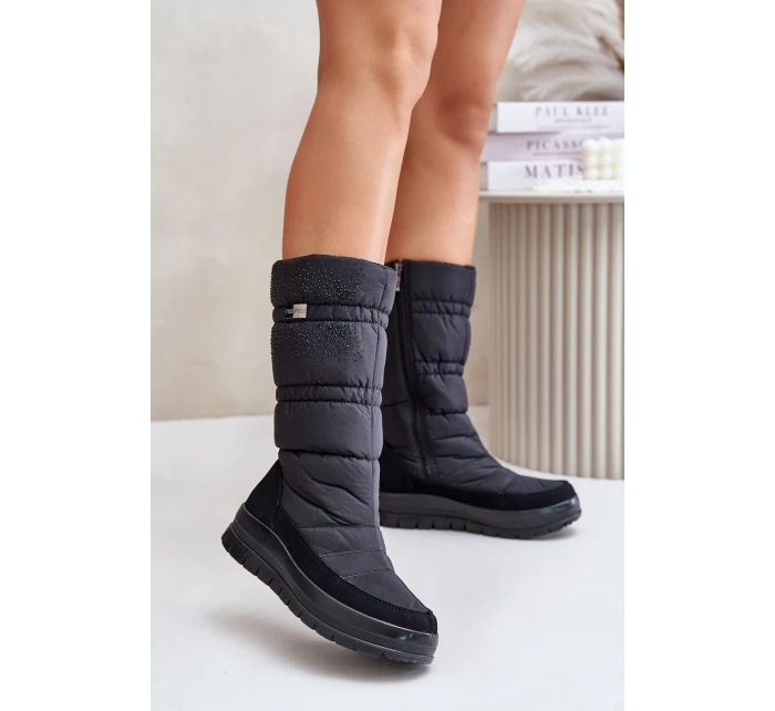 Dámské Sněhové Boty Se Černé Progress model 21677032 - Boto