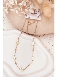 Náhrdelník se  ocel zlatý model 21776865 - Boto