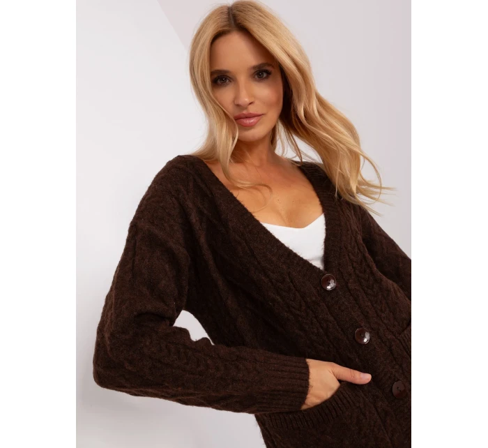 Jumper AT SW 2358.31 tmavě hnědá