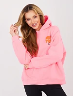 Mikina MJ BL H2587.82 fluo růžová