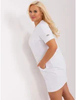 Sukienka RV SK model 18837760 biały - FPrice Sukienka RV SK model 18837760 biały - FPrice