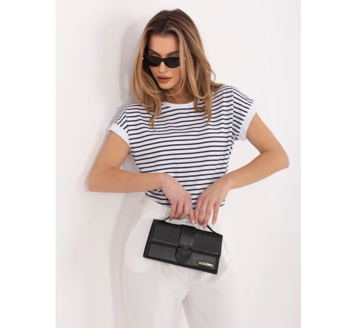 T shirt RV TS model 22020731 biało granatowy - FPrice