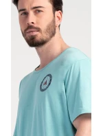 Pánská noční košile s krátkým rukávem Sea