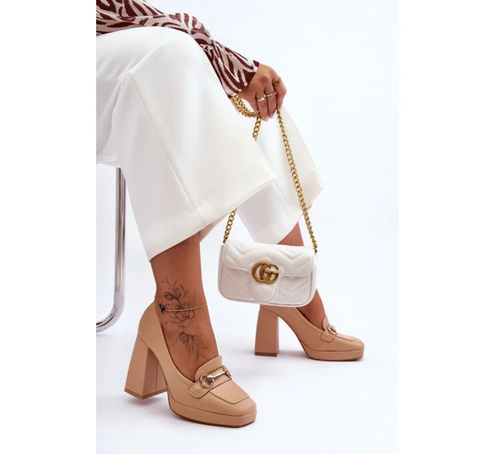 Lodičky na podpatku  model 185452 Step in style