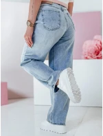 Dámské džínové kalhoty VINSELF modré FashionStreet UY2681