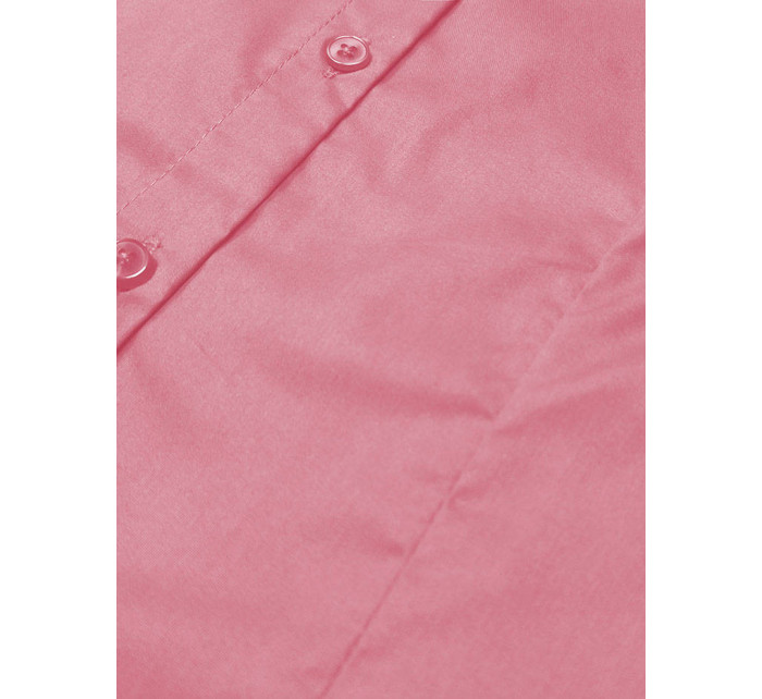 Světle růžová klasická dámská košile (HH039-25)