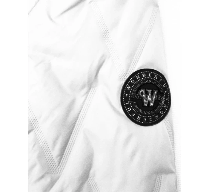 kurtka damska z Goodlookin biała model 22019131 - S'WEST kurtka damska z Goodlookin biała model 22019131 - S'WEST