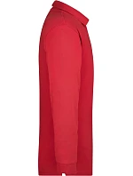Daiber JN 22 Piqué polo s dlouhým rukávem z těžké bavlny 02.0022 red Daiber JN 22 Piqué polo s dlouhým rukávem z těžké bavlny 02.0022 red