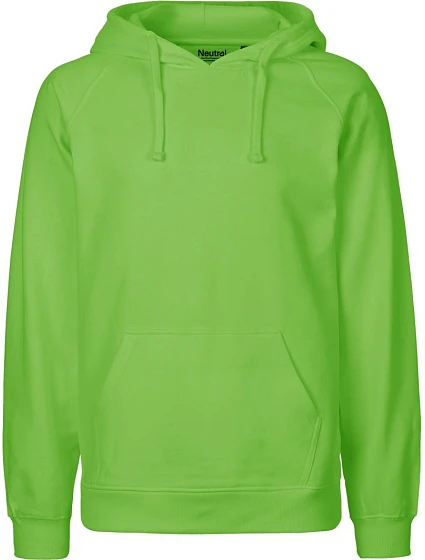 Neutral O 63101 Pánská mikina s kapucí z bio bavlny 77.6311 lime Neutral O 63101 Pánská mikina s kapucí z bio bavlny 77.6311 lime