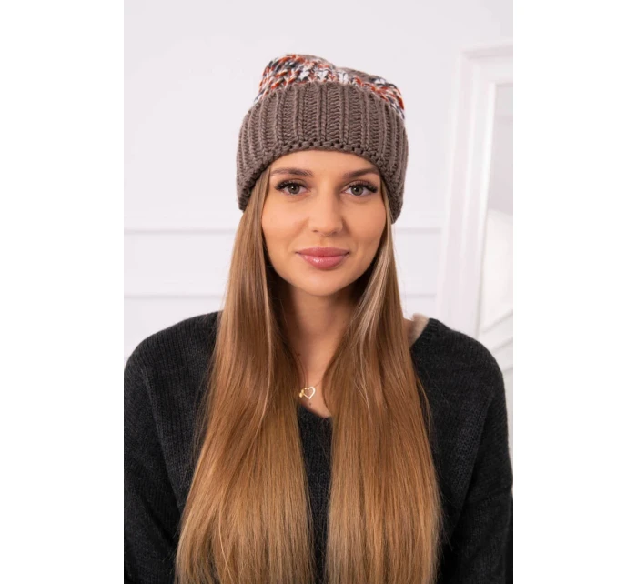 Dámská čepice Iris K348 cappuccino