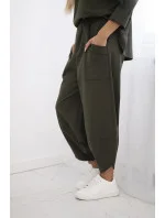 Souprava Punto Milano Winter tepláky + kalhot khaki Souprava Punto Milano Winter tepláky + kalhot khaki