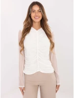 Bluzka IT BZ model 21480384 biały - FPrice Bluzka IT BZ model 21480384 biały - FPrice