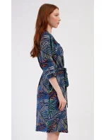 Dámské domácí šaty s krátkým rukávem Medvídek