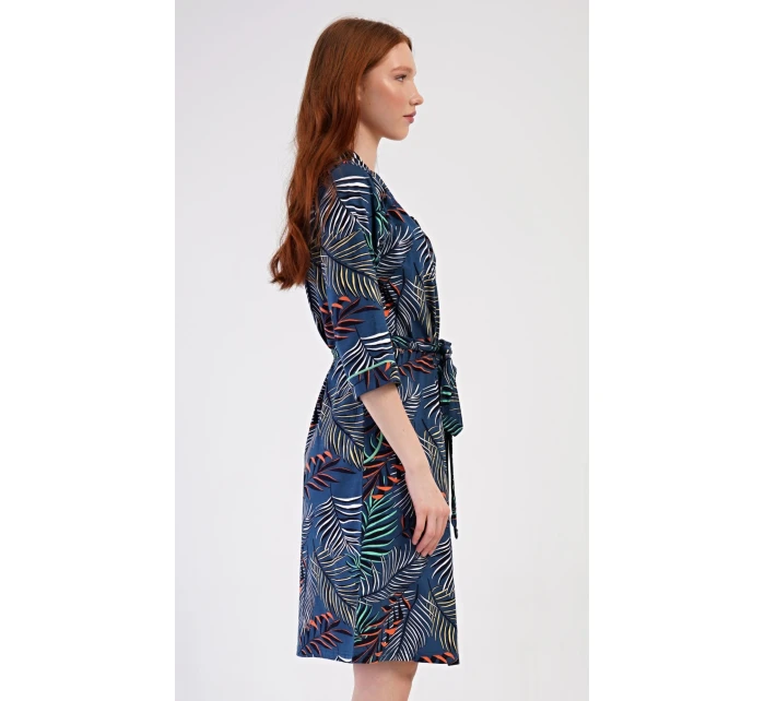 Dámské domácí šaty s krátkým rukávem Medvídek