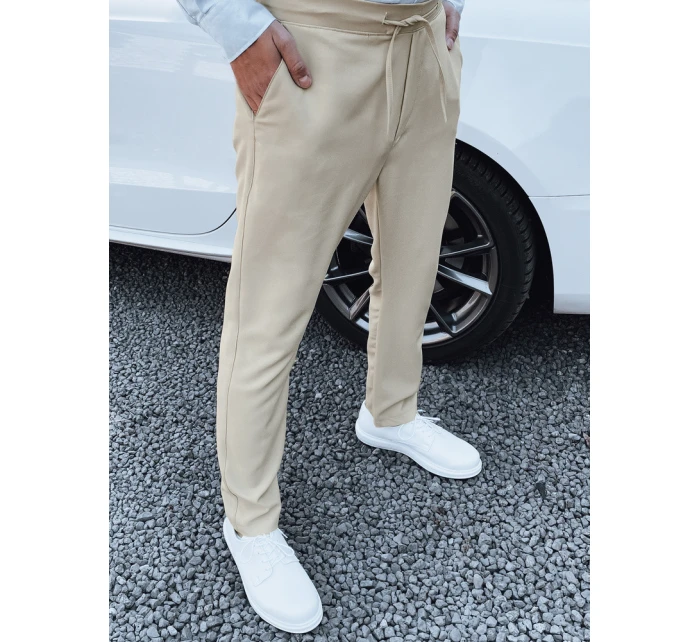 Pánské béžové kalhoty Dstreet model 21977496 - FashionStreet
