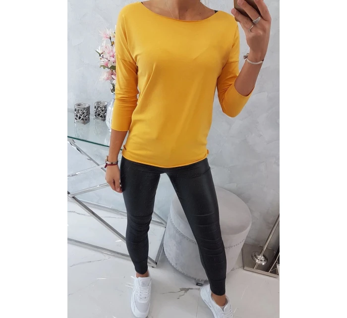 Halenka ležérní hořčicová Halenka ležérní hořčicová