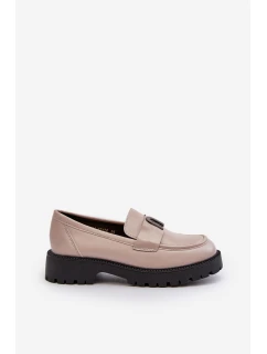 Dětské Polobotky Mokasíny S Ozdobou Šedé model 21649177 - VINCEZA