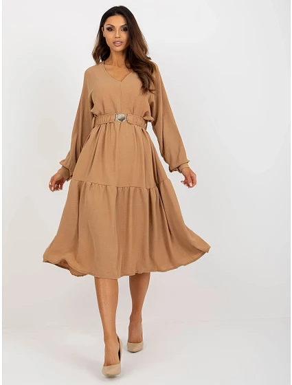 Dámské šaty TW SK BI  velbloud  model 18037187 - FPrice