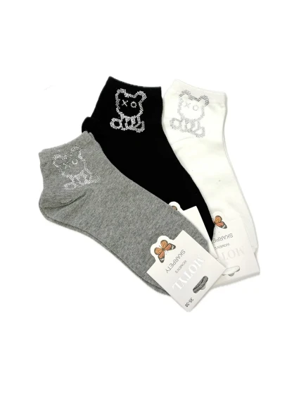 Ponožky WiK Butterfly 024 Sequins Cotton 04 35-42