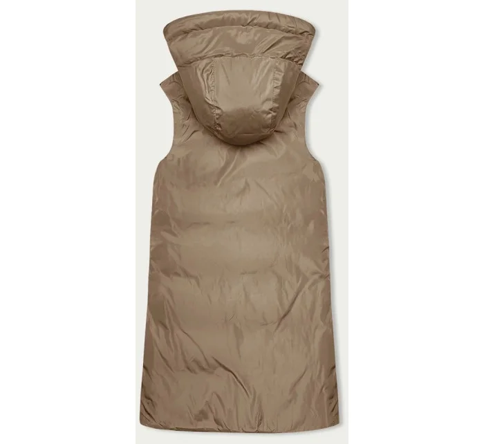 dlouhá dámská oboustranná vesta model 19576606 - S'WEST