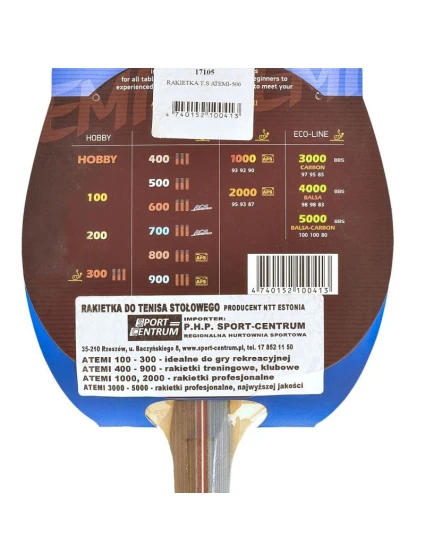 na stolní tenis 500 model 20800276 - Atemi
