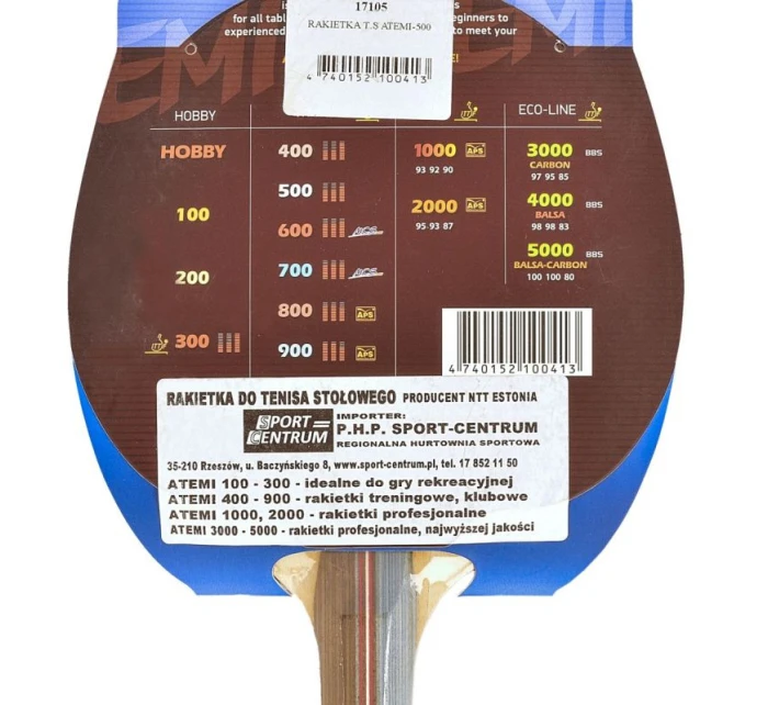 na stolní tenis 500 model 20800276 - Atemi