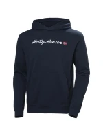 Helly Hansen Core Graphic Sweat Hoodie M 53924 596 Helly Hansen Core Graphic Sweat Hoodie M 53924 596