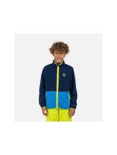 Rossignol Jr Alltrack Fleece mikina námořnická modrá