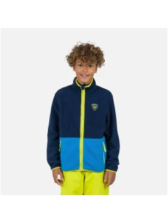 Jr model 21453292 Fleece mikina námořnická modrá - Rossignol