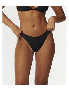 Plavky RIP CURL Premium Surf Hi Leg Skimpy, černé