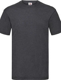 Fruit of the Loom Valueweight T Tričko 16.1036 dark heather grey