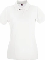 Fruit of the Loom Lady-Fit Premium Polo Dámské piqué polo 16.3030 white