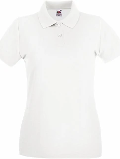 LadyFit Premium Polo Dámské piqué polo model 22442153 white - Fruit of the Loom