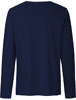 O Pánské tričko s dlouhým rukávem navy model 22504816 - Neutral