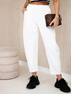 Kalhoty s kapsami Summer Punto ecru