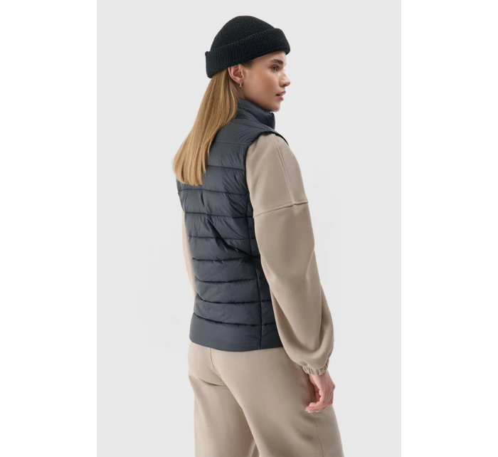 Dámský péřový s límcem Černý model 21674882 - 4F