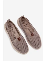 semišová polobotka model 22027766 - EVENTO