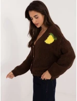 Jumper MI SW 2108.92 hnědý Jumper MI SW 2108.92 hnědý