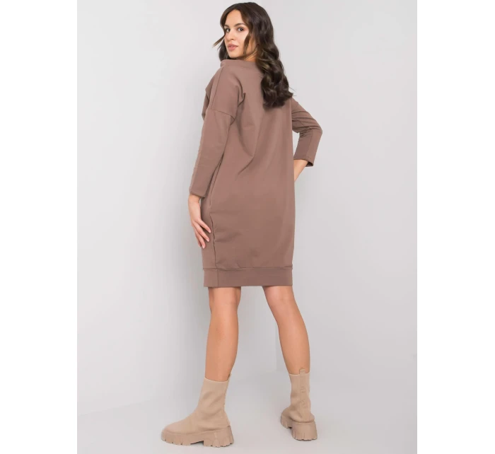 Šaty RV SK 4597 1.97 hnědá