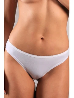 Dámské kalhotky Angelika 2PACK Bílá - Funny day