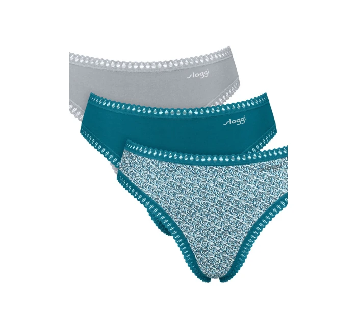 SLOGGI GO CRUSH KALHOTKY S VYSOKOU NOHAVIČKOU 3PACK V022