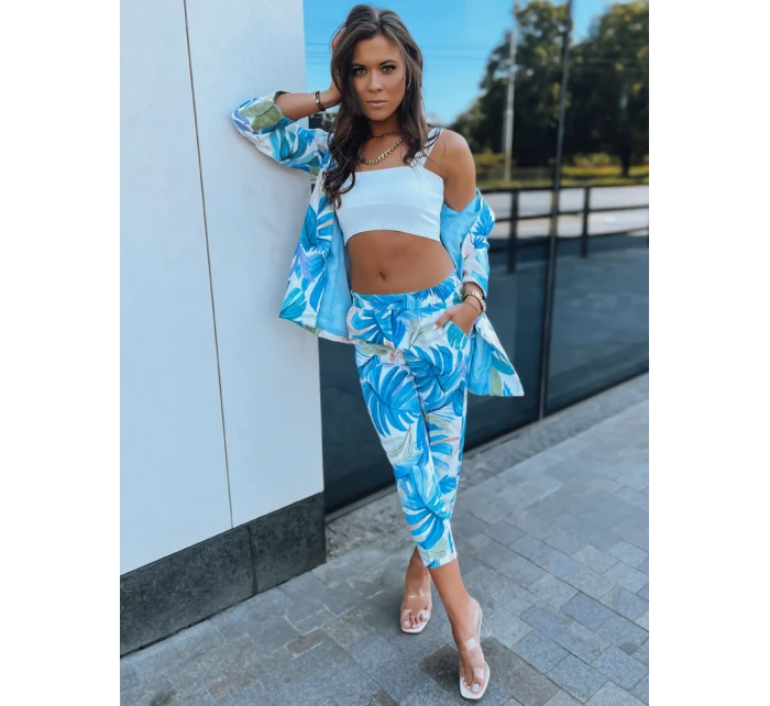 Dámské kalhoty FLOWER GARDEN green FashionStreet UY1473z Dámské kalhoty FLOWER GARDEN green FashionStreet UY1473z