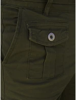 Pánské zelené šortky model 21977572 - Dstreet Pánské zelené šortky model 21977572 - Dstreet