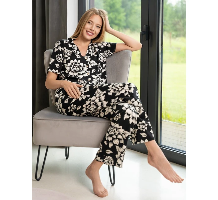 Pyžamo model 21418647 kr/r S3XL pruhované - Moraj Pyžamo model 21418647 kr/r S3XL pruhované - Moraj