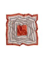 Umění Polo šátek model 21439356 Saténové pruhy - Art of polo Umění Polo šátek model 21439356 Saténové pruhy - Art of polo