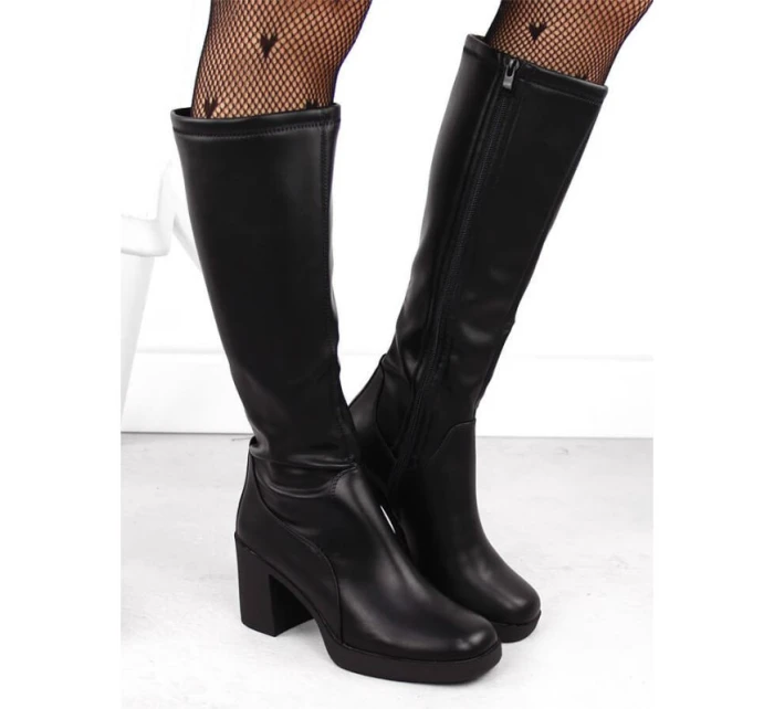 Dámské černé zateplené boty Sergio Leone KZ257