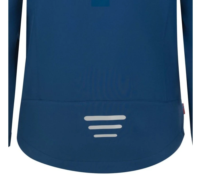 Trollkids Dětská softshellová bunda Trollfjord Jacket s kapucí modrá (161-142)