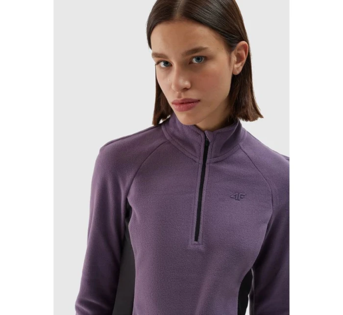 Dámské fleecové termoprádlo (top) 4F 4FWAW24UFLEF049-50S Dámské fleecové termoprádlo (top) 4F 4FWAW24UFLEF049-50S